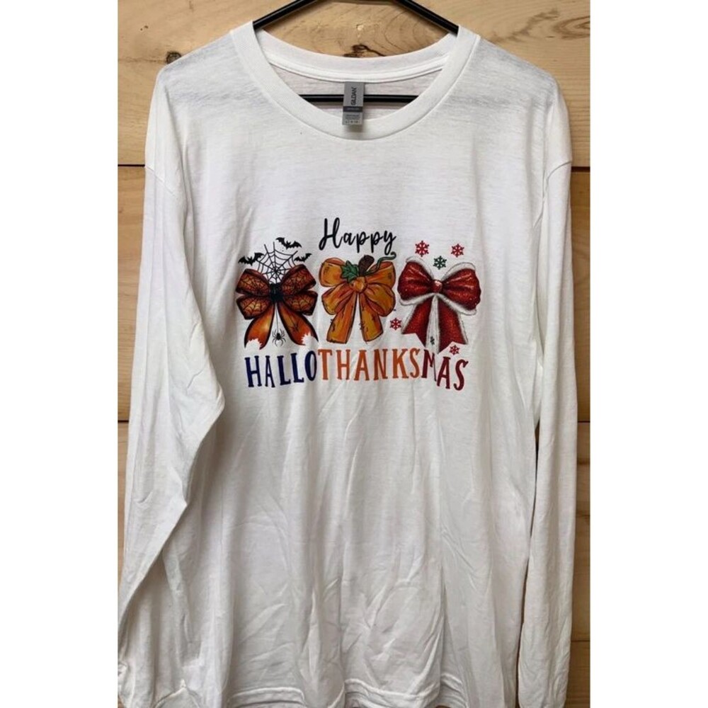 HalloThanksMas shirt